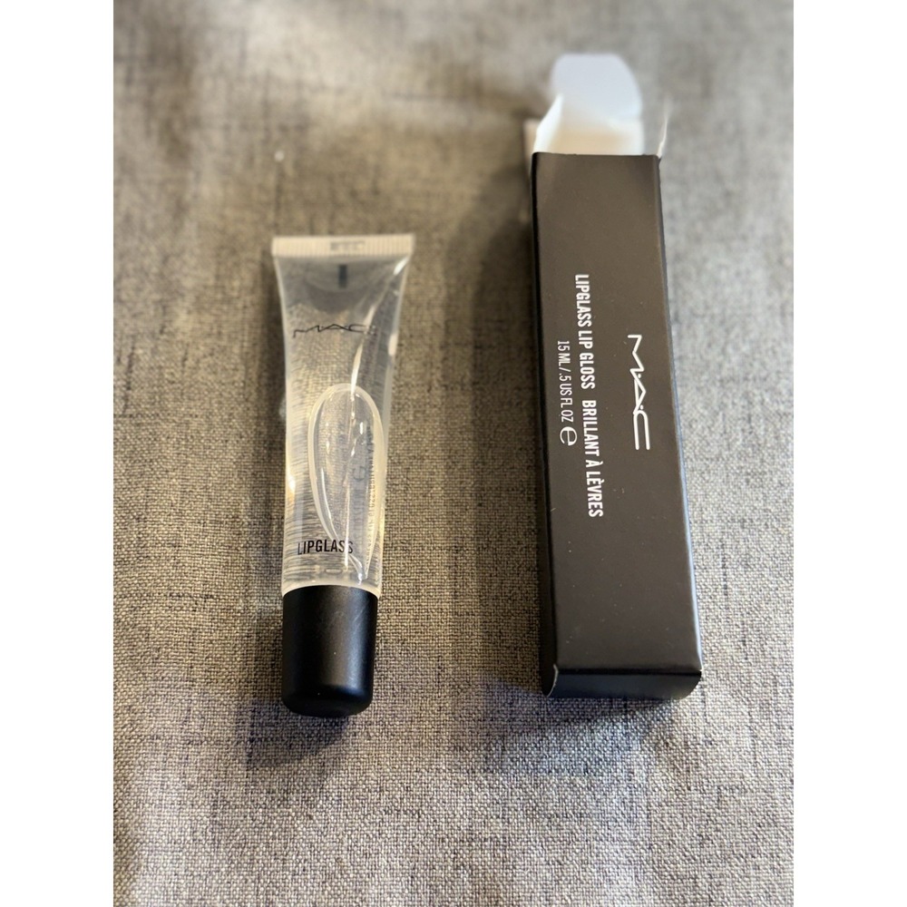 MAC CLEAR LIPGLASS LIP GLOSS BRILLANT A LEVRES .5 OZ /‎ 15 ML FULL SIZE NIB
